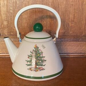 Spode Christmas Tree Teapot never used!!